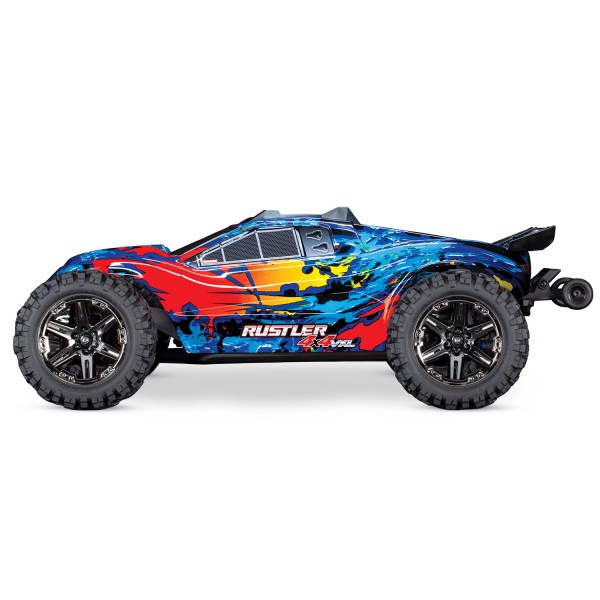 Радиоуправляемая трагги TRAXXAS Rustler 4X4 VX TSM 4WD RTR масштаб